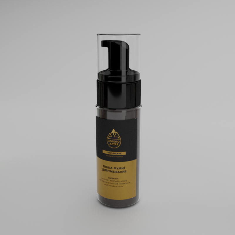 Пенка-мумиё для умывания "Золото Алтая"