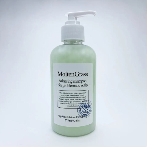 Шампунь балансирующий для решения проблем кожи головы MoltenGrass