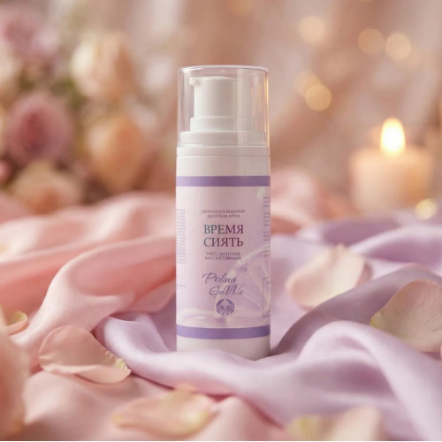 Крем дневной омолаживающий "Время сиять" для лица от Polina Gavva (Полина Гавва)