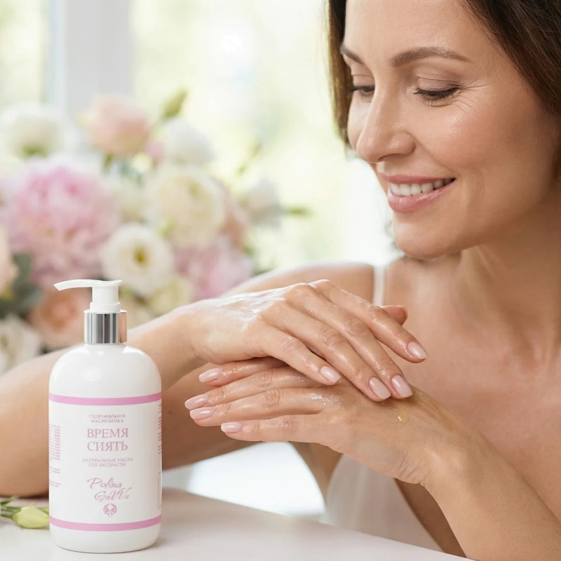 Гидрофильное масло-пенка "Время сиять" для лица от Polina Gavva (Полина Гавва)