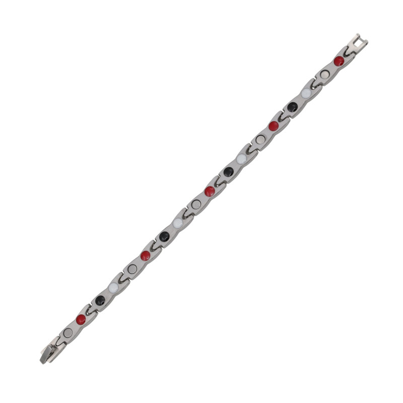 Браслет "Русалка" с неодимовыми магнитами и турмалином в подарочной коробке