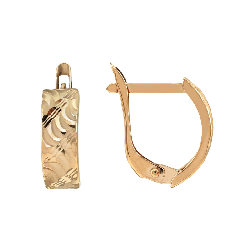 Золотые серьги 585 пробы