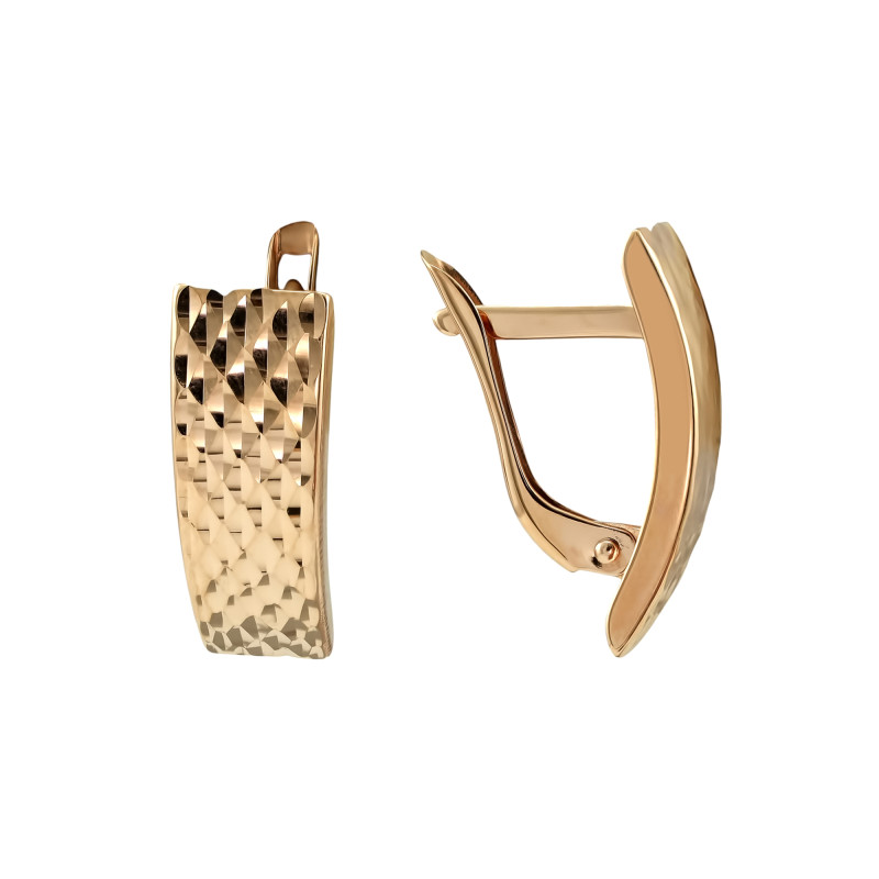 Золотые серьги