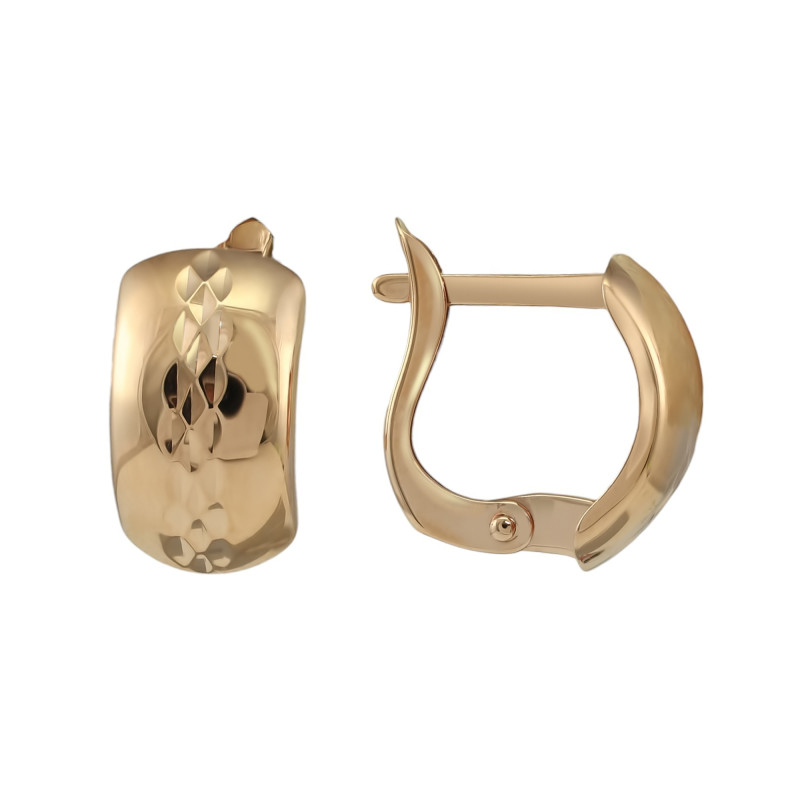 Золотые серьги 585 пробы