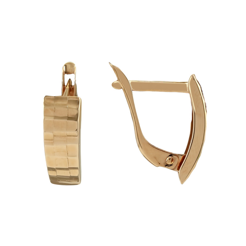 Золотые серьги