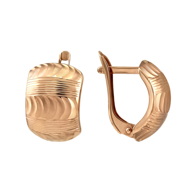 Серьги из золота