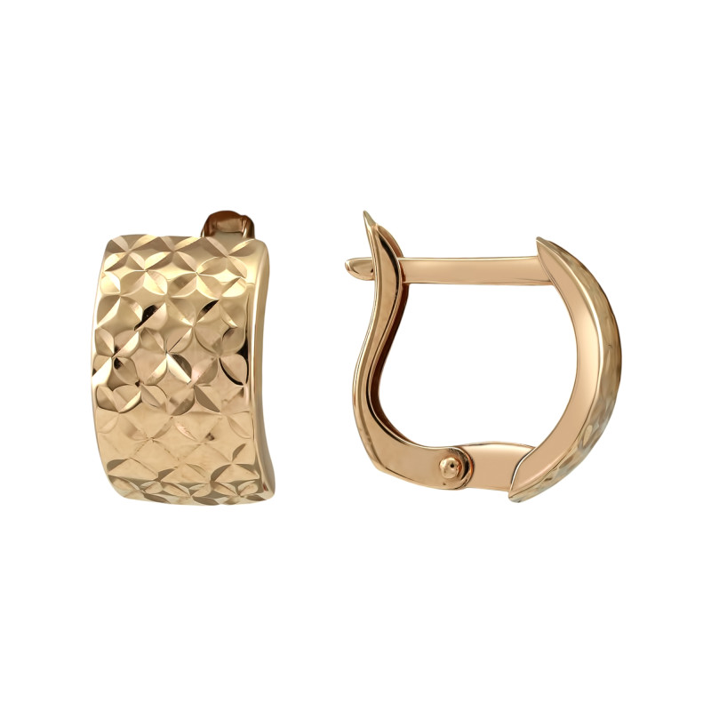 Серьги из чистого золота