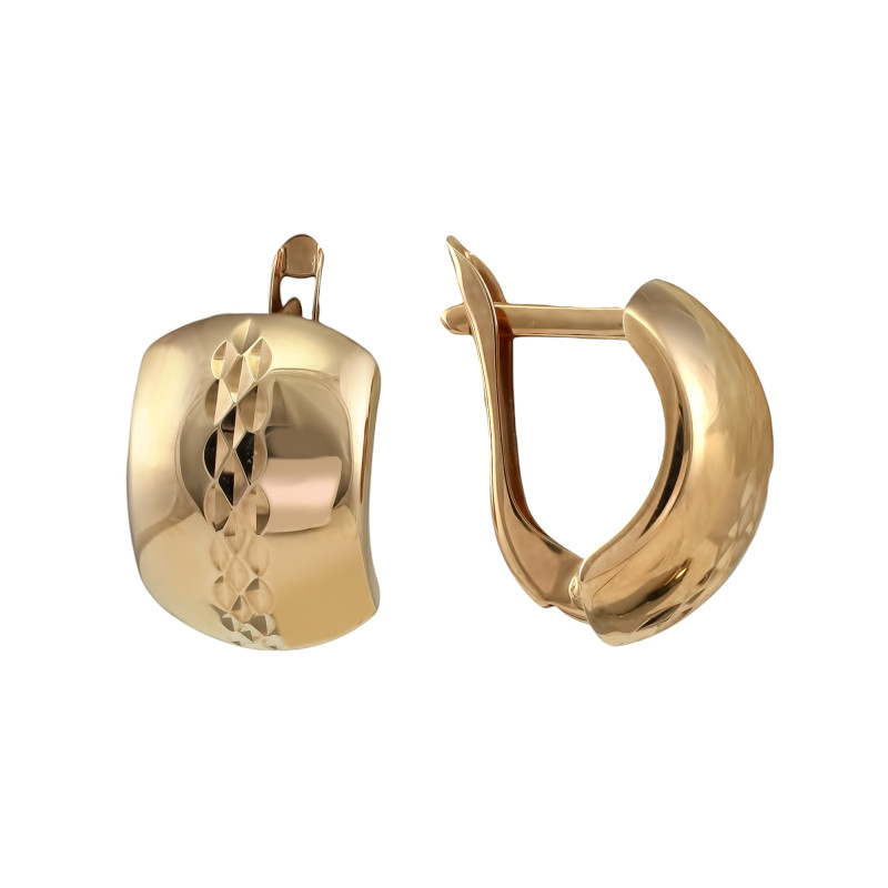 Серьги из золота 585 пробы