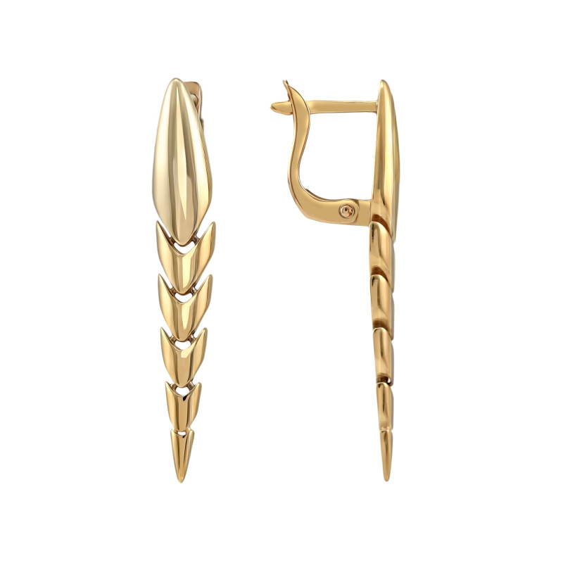 Золотые серьги