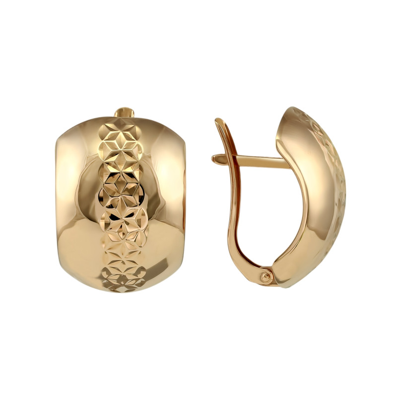 Золотые серьги