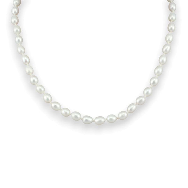 Бусы с натуральным жемчугом