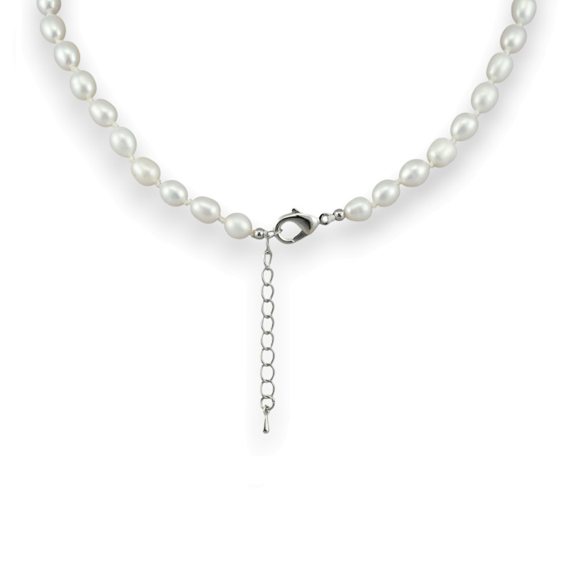 Бусы с натуральным жемчугом