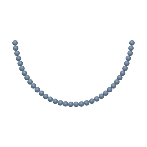 Бусы с ангелитом на леске с магнитом