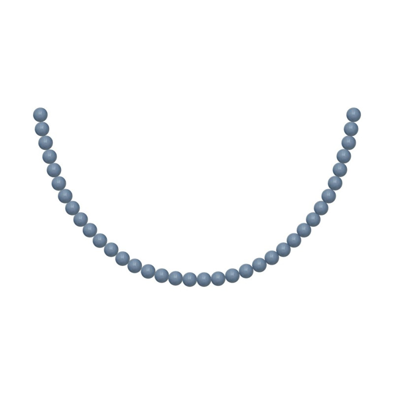 Бусы с ангелитом на леске с магнитом