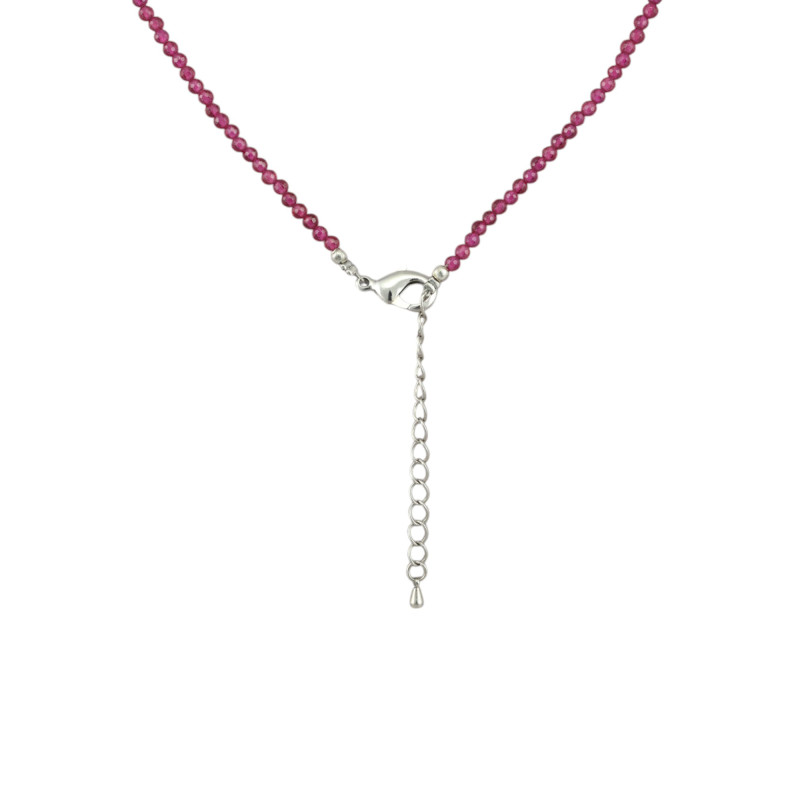 Бусы с рубинами