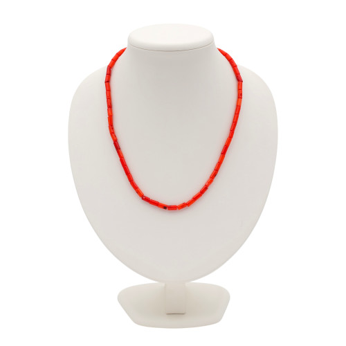 Бусы из природного коралла