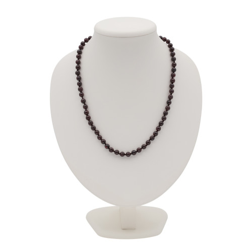 Бусы с раухтопазом