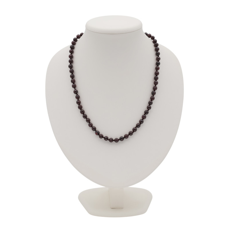 Бусы с раухтопазом