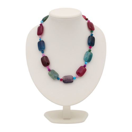 Бусы с агатами