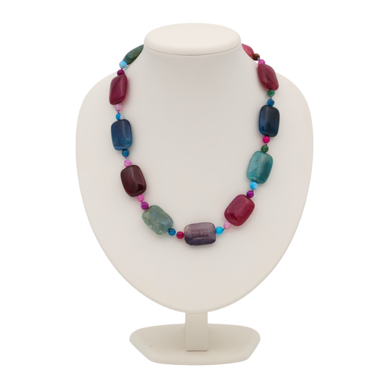 Бусы с агатами