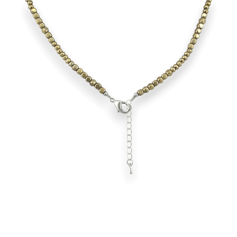 Бусы из пирита