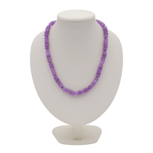 Бусы с аметистом и шпинелью