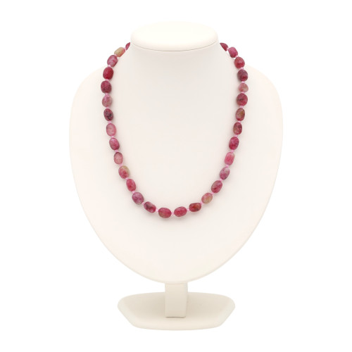 Бусы с турмалином и шпинелью