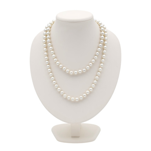 Бусы с натуральным жемчугом