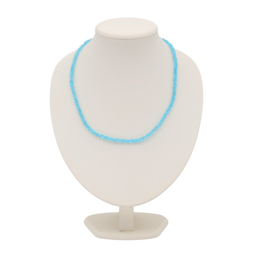 Бусы из синтетического бриллианта