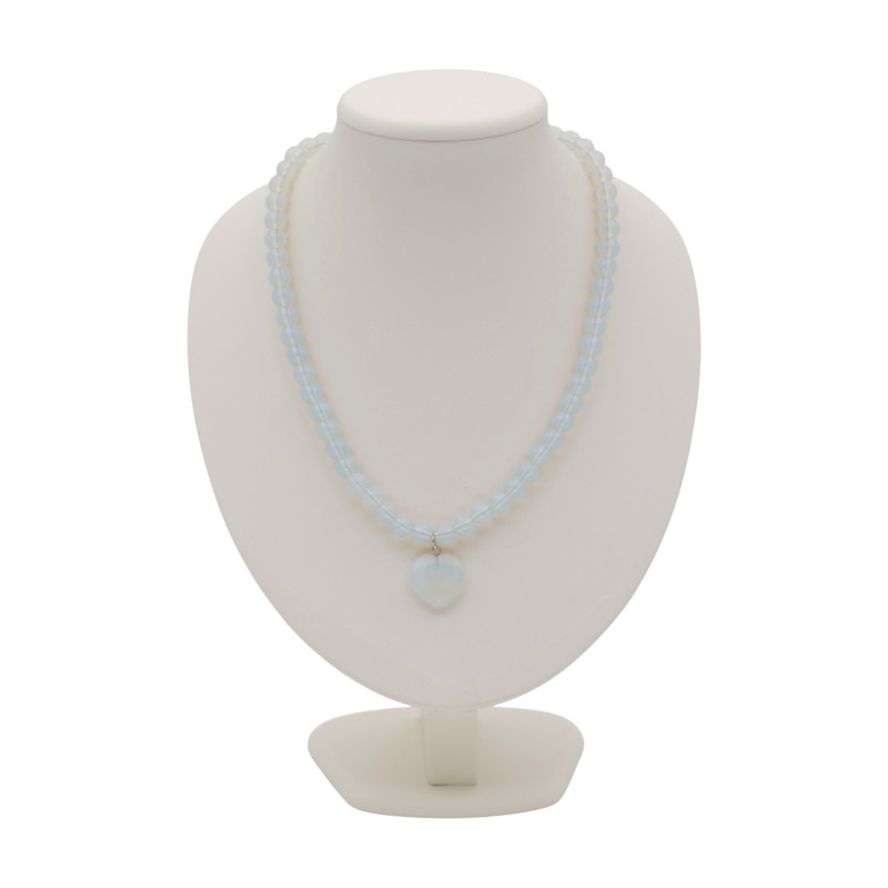 Бусы с лунным камнем