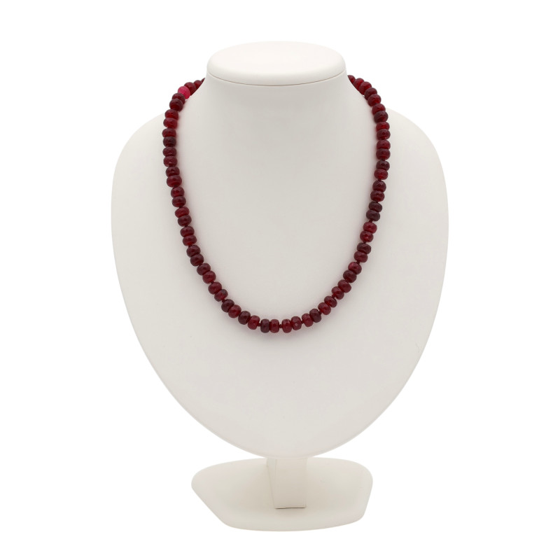 Бусы с рубинами