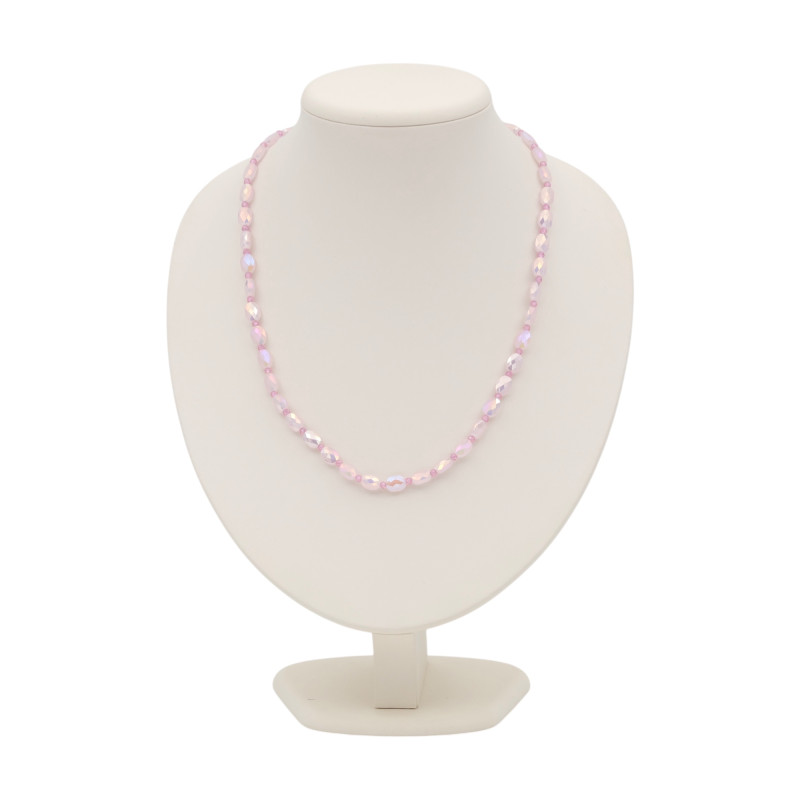 Бусы с цирконом и кристалами