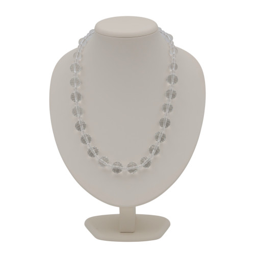 Бусы из горного хрусталя