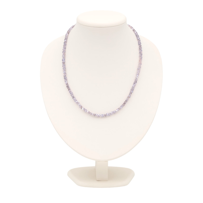 Бусы с синтетическим бриллиантом