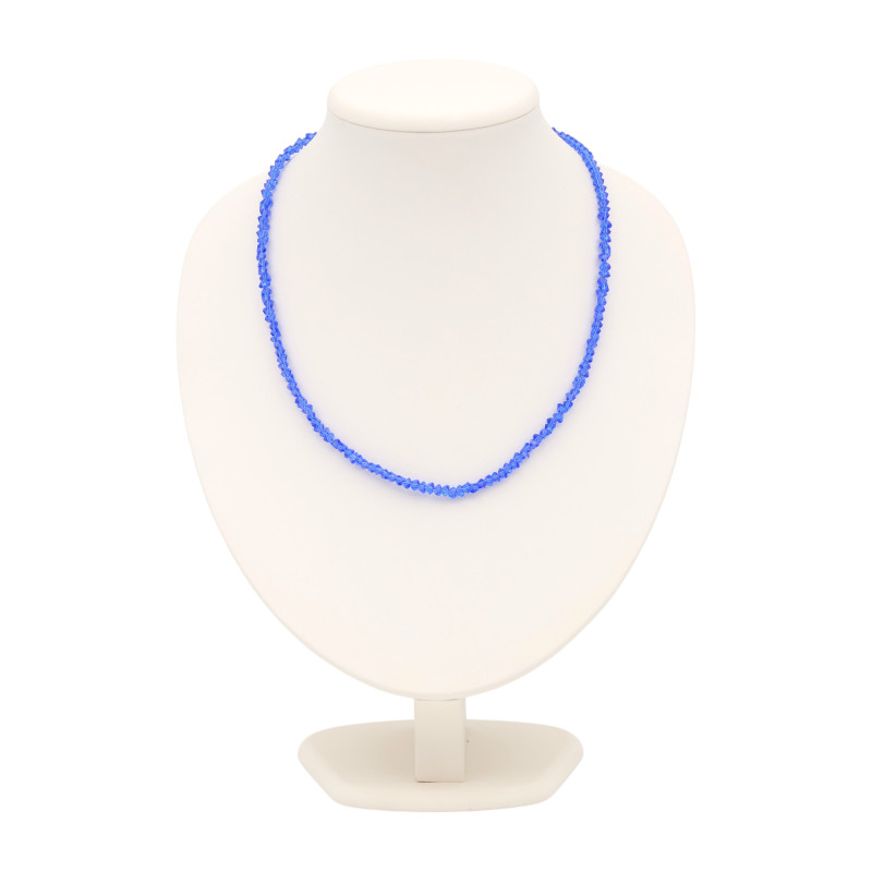 Бусы с синтетическим бриллиантом