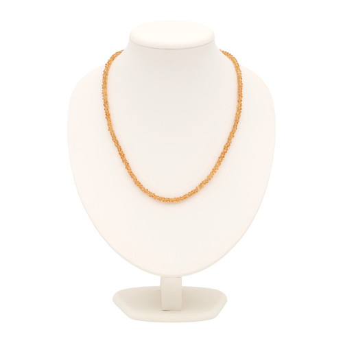 Бусы из синтетического бриллианта