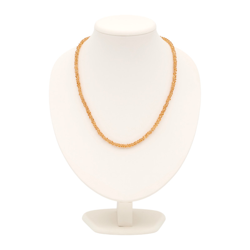 Бусы из синтетического бриллианта