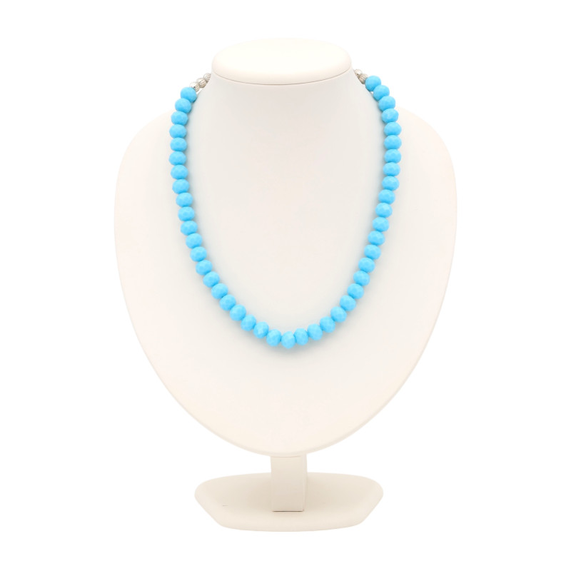 Бусы из халцедона