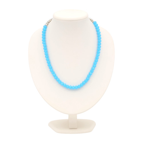 Бусы с халцедоном баканом