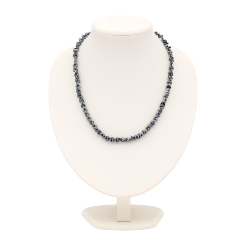 Бусы из гематита