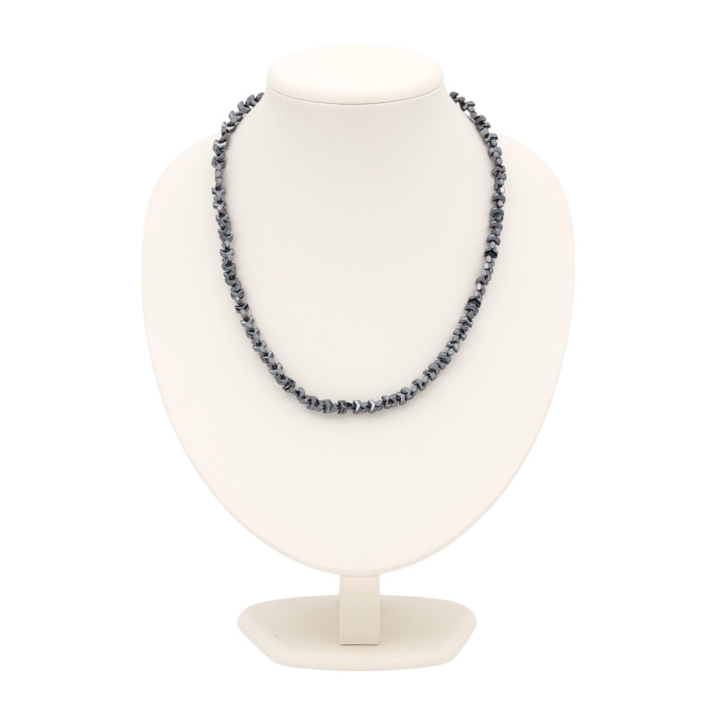 Бусы из гематита