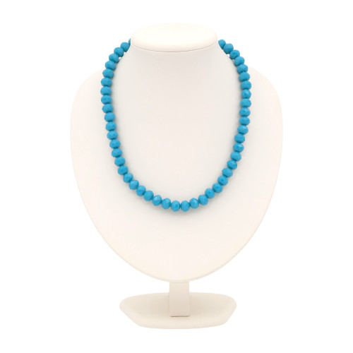 Бусы из халцедона