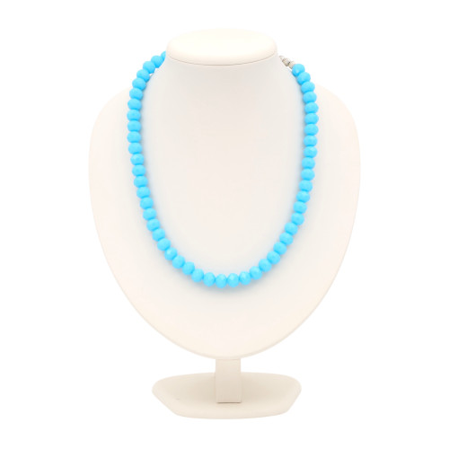 Бусы с халцедонами