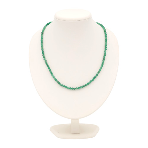 Бусы с изумрудом