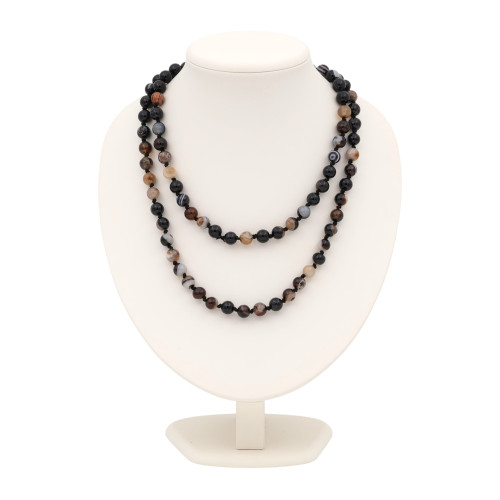 Бусы из агата