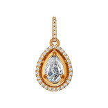 Подвеска с фианитами