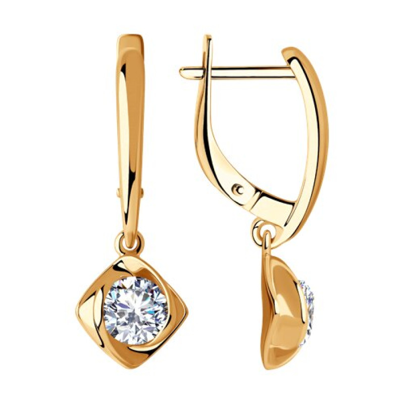 Комплект: серьги и кольцо