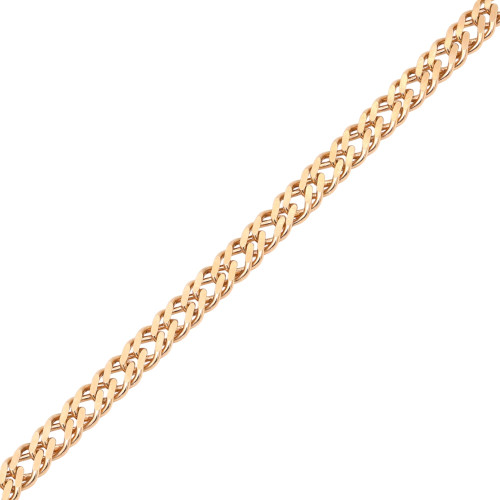 Браслет серебряный с позолотой