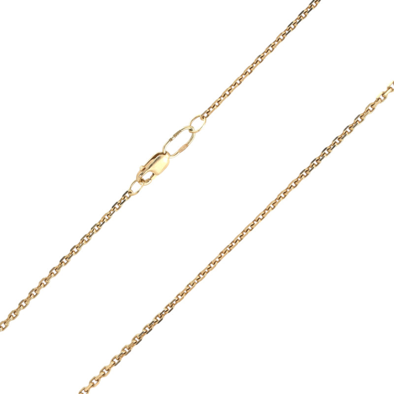 Цепочка из серебра с позолотой