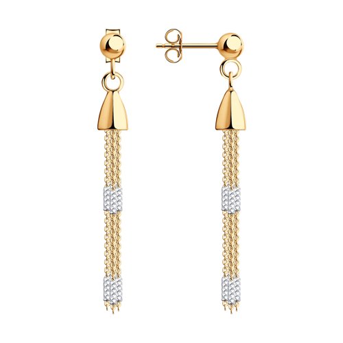 Серьги-пусеты из серебра